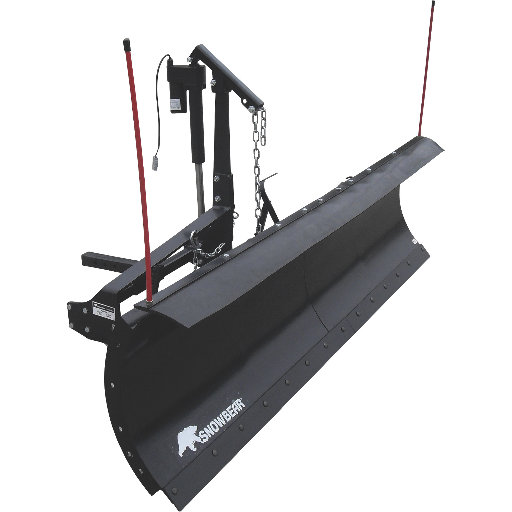 SnowBear ProShovel Actuator Snow Plow Kit, 84in.W x 22in.H, Model# 324-172